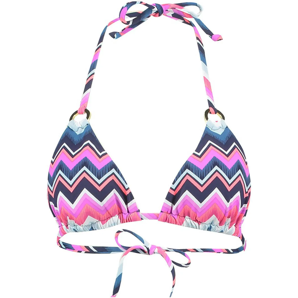 Bañador  Zigzag Top