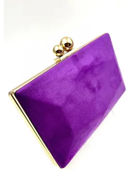 BOLSOS DE FIESTA MORADOS CLUTCH PARA INVITADA DE BODA