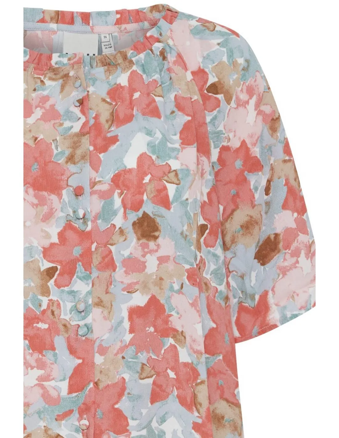 CAMISA ESTAMPADO FLORAL ICHI SANURA