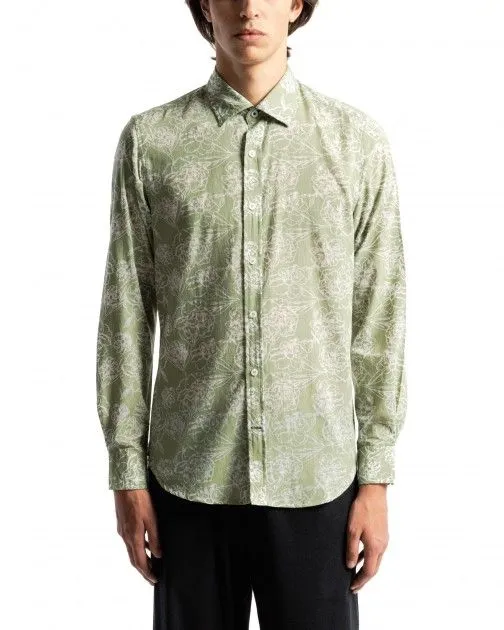 Camisa Ganesh G75700M Verde