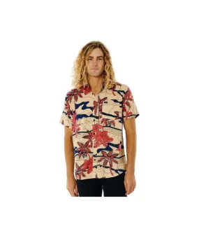 Camisa Rip Curl Barrel Killa Bone Hombre