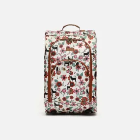 Catflor maleta pequea plegable estampada