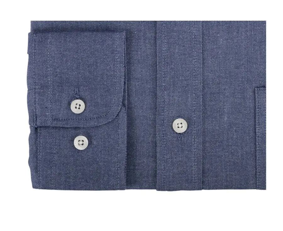 DARK BLUE FLANNEL SHIRT  DAREN