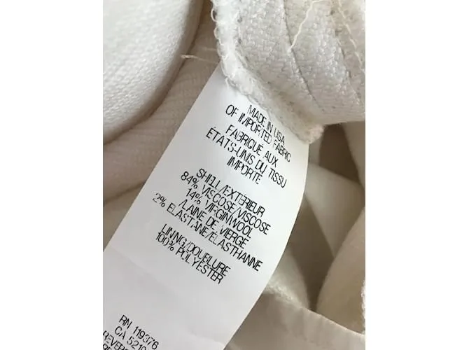 HELMUT LANG Pantalón T.Viscosa S Internacional Blanco 