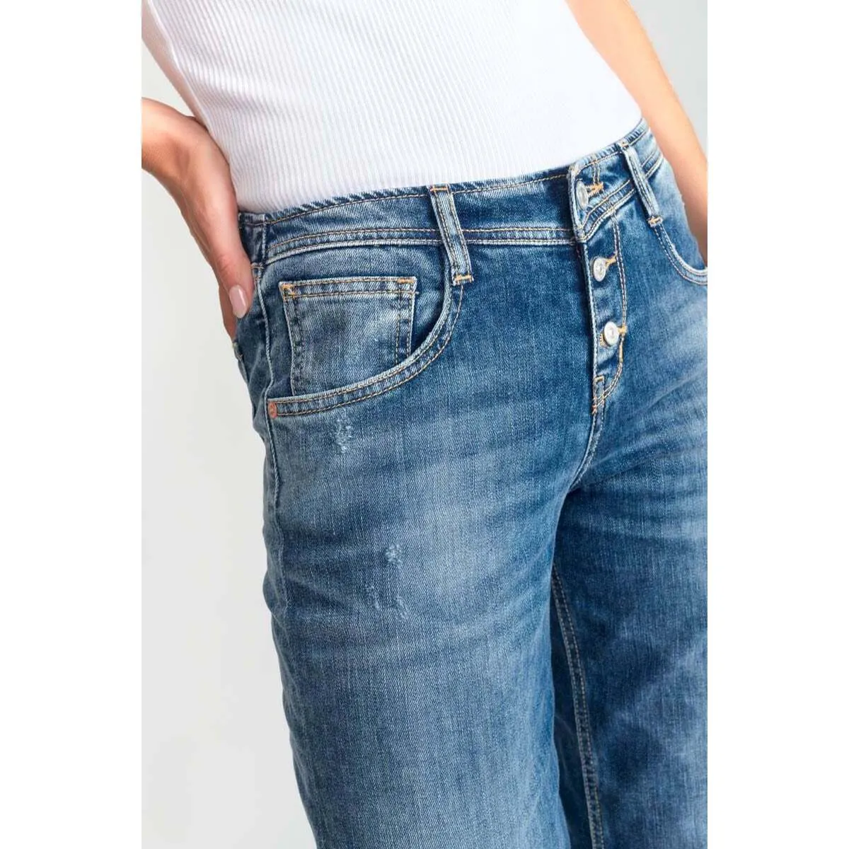 Jeans flare , largo 34