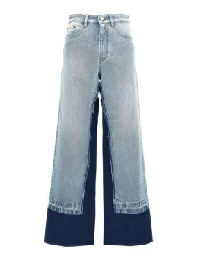 MM6 Maison Margiela Jeans Boot-Cut - Azul Claro