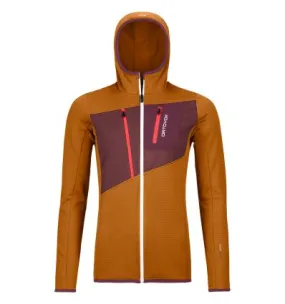 Mujer Ortovox Fleece Grid Hoody (Sly Fox) chaqueta polar