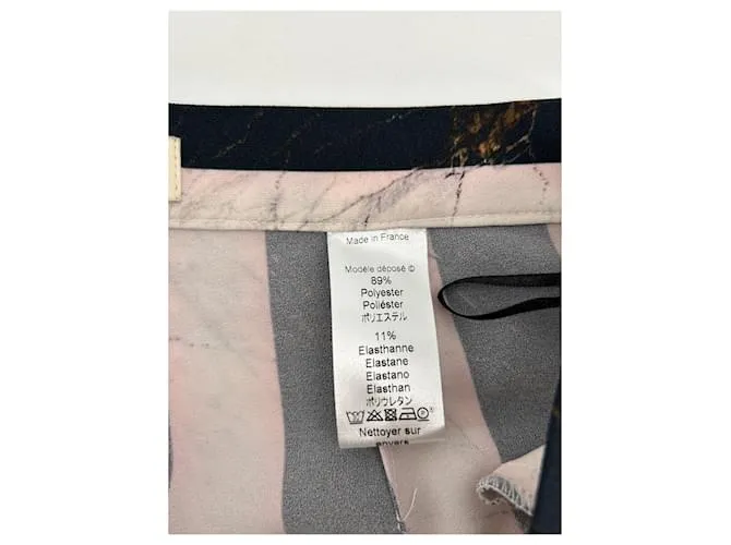 Pantalón KENZO T.FR 36 Poliéster Negro 