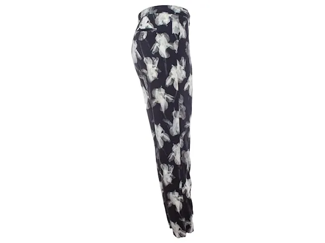 Paul Smith, pantalones con estampado floral desteñido Azul 