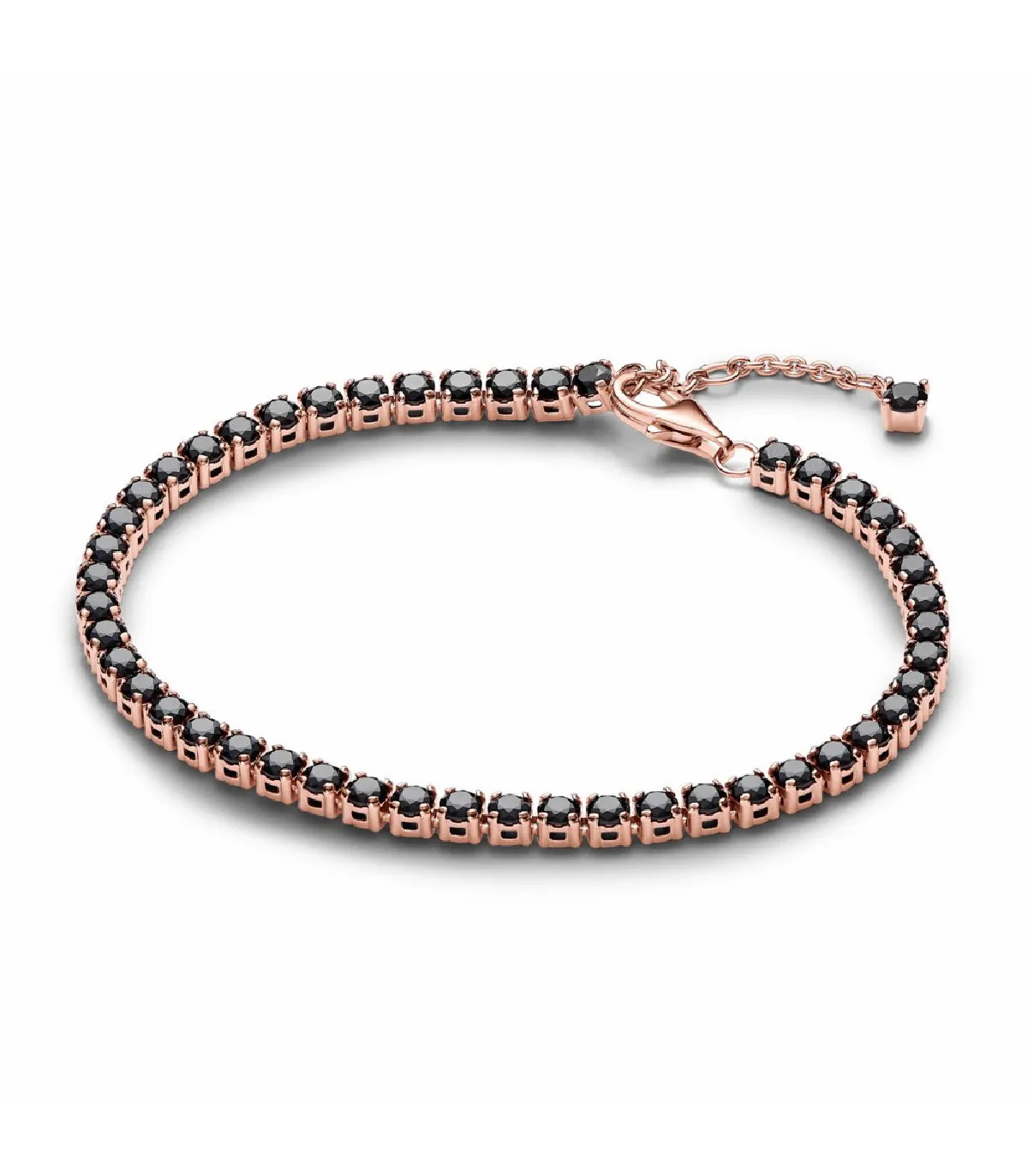 PULSERA PANDORA DE TENIS NEGRA BRILLANTE  581469C02