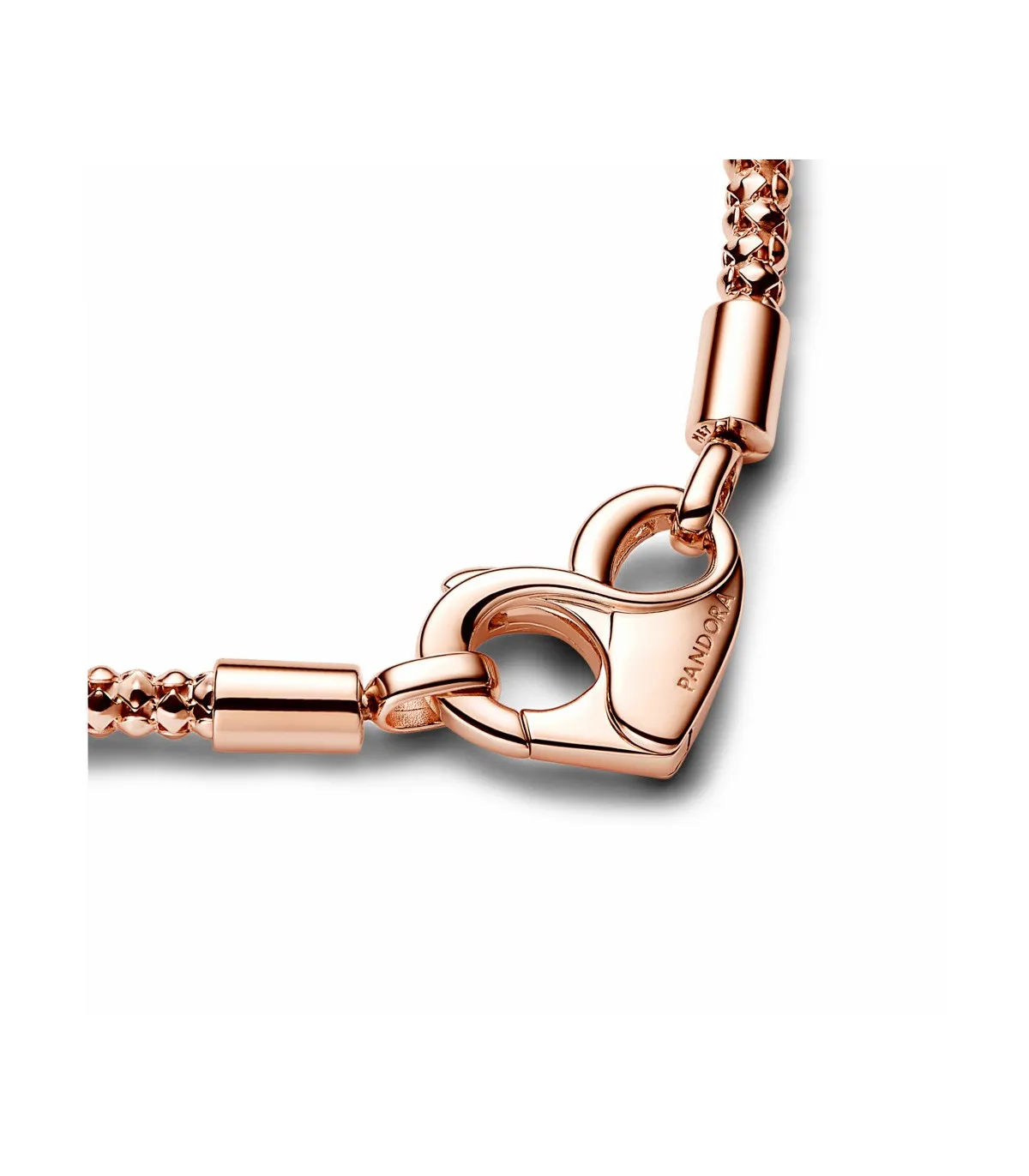 PULSERA PANDORA MOMENTS ROSE CIERRE CORAZóN  582731C00