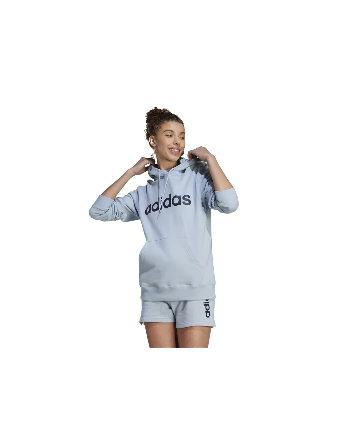 Sudadera adidas Linear Ft Hd Mujer