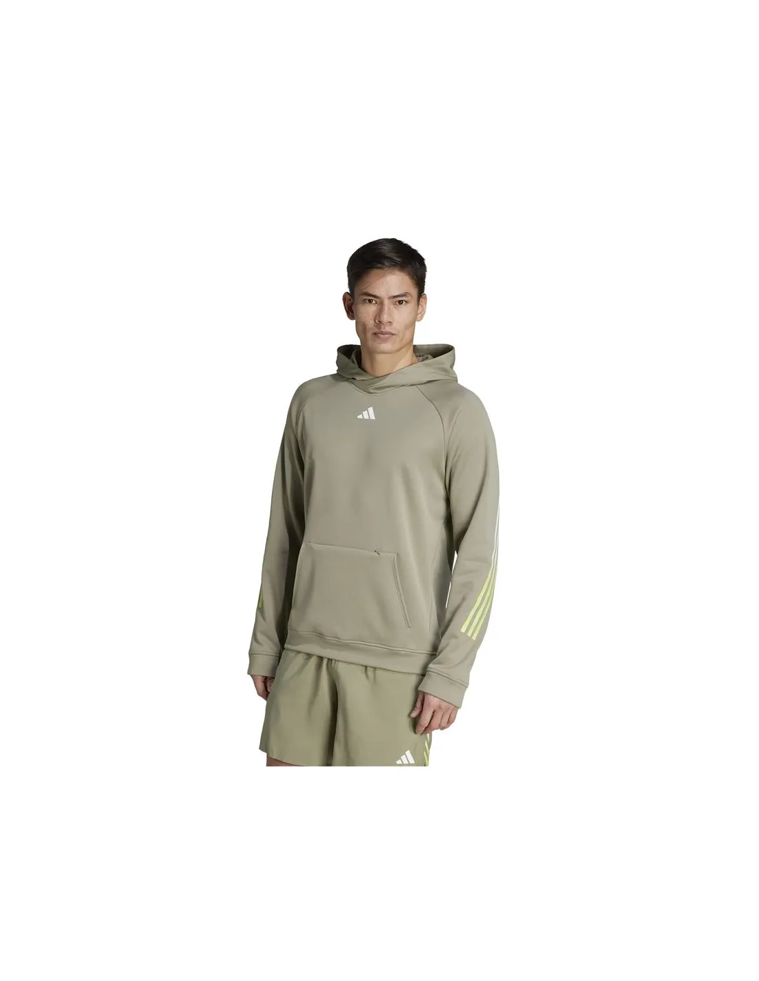 Sudadera de Fitness adidas Ti 3S Hoodie Hombre