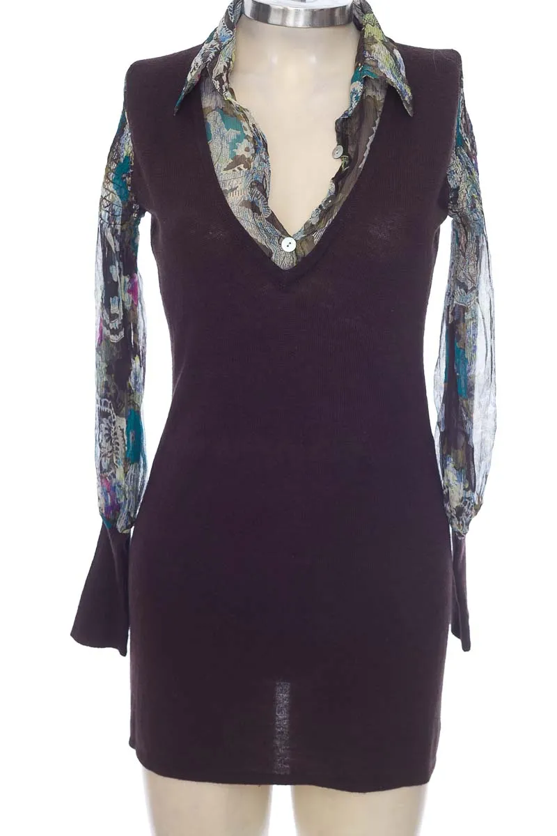 VESTIDO / ENTERIZO COLOR CAFé  YUKA