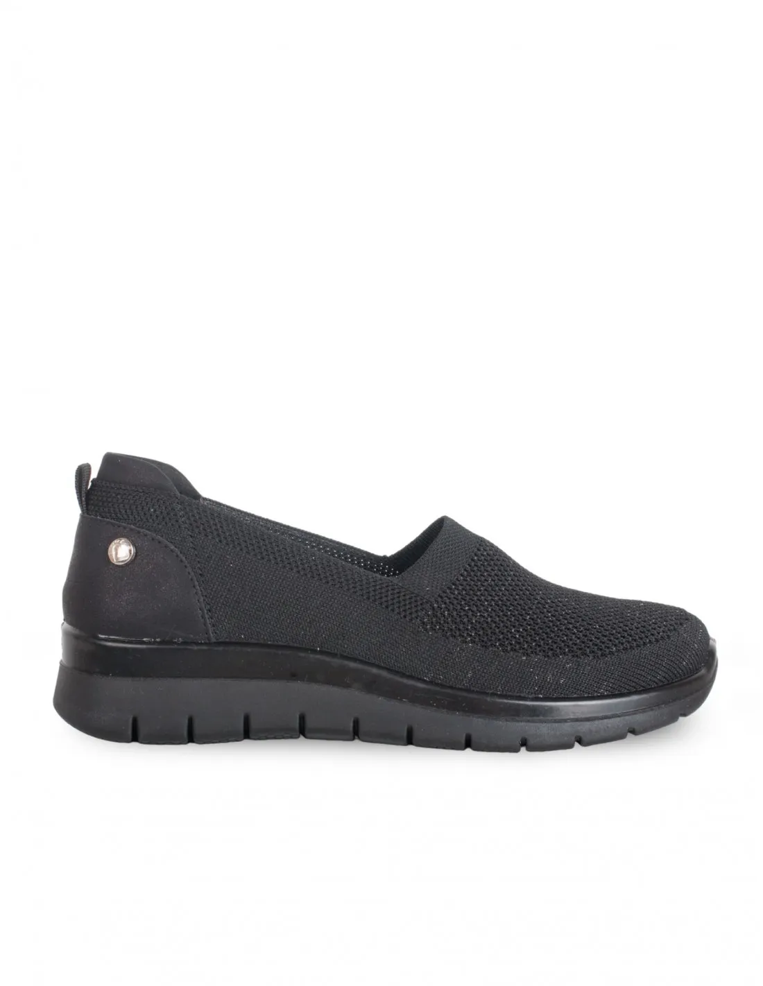 Zapatillas Vestir Slip On Negras AMARPIES